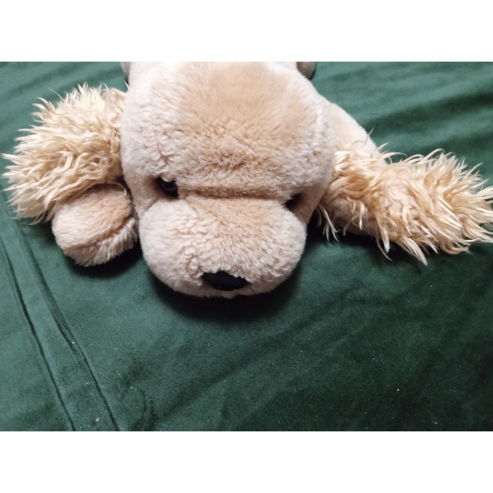 Ty Beanie Buddies Spunky the Cocker Spaniel Tan Puppy Dog Plush 2000 Collectible